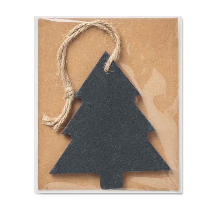 CX1433-03 SLATETREE Slate xmas hanger tree CX1433-03 SLATETREE Slate xmas hanger tree
