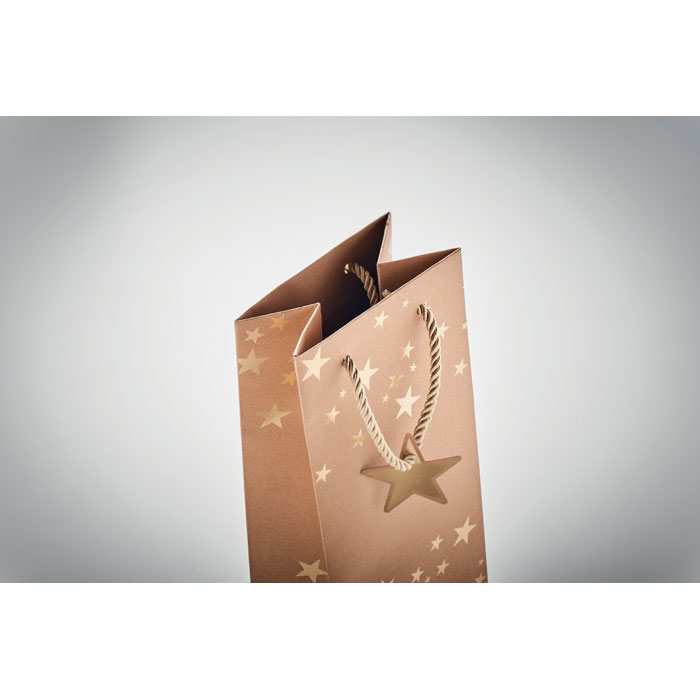 CX1498-98 SPARKLE WINE  Wine paper bag with pattern