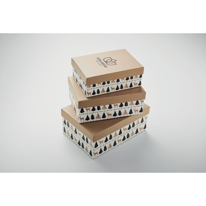 CX1513-98 SURPRISE Set of 3 Christmas gift boxes CX1513-98 SURPRISE Set of 3 Christmas gift boxes