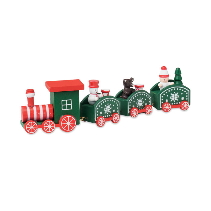 JUNA Tren de Navidad de madera