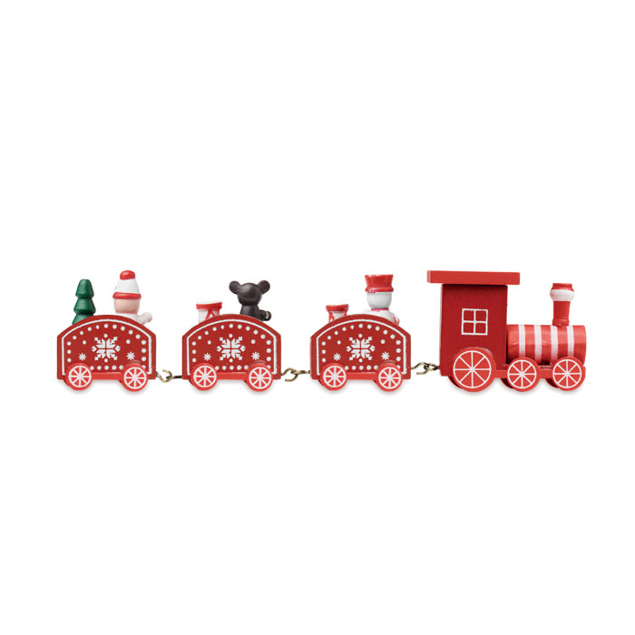 Wooden Christmas train