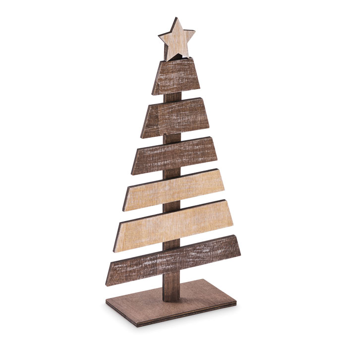 PUINEN Árbol de Navidad de madera