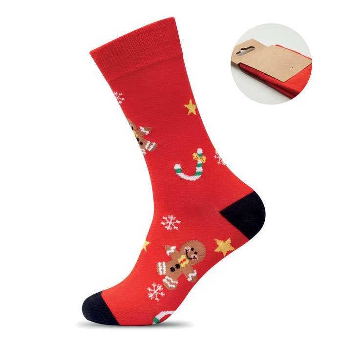 SOC LARGE Par de calcetines de Navidad L