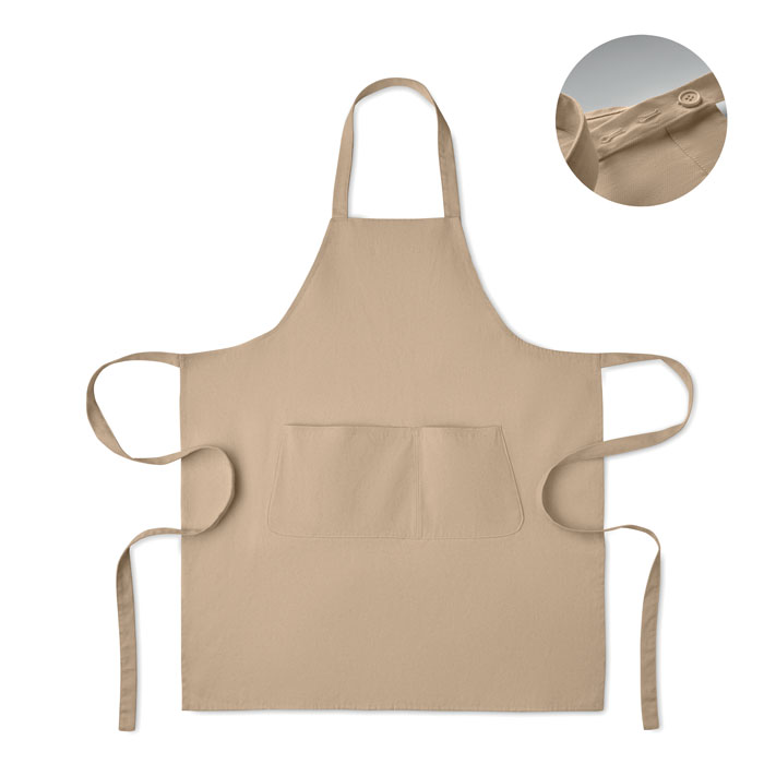GAMMA Organic cotton apron 240 gr/m²