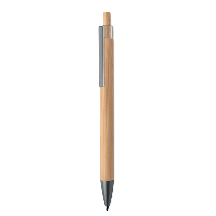 ITEA Push button bamboo pen