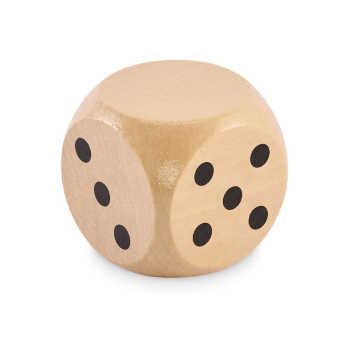 DADO Schima wooden dice 5cm dia
