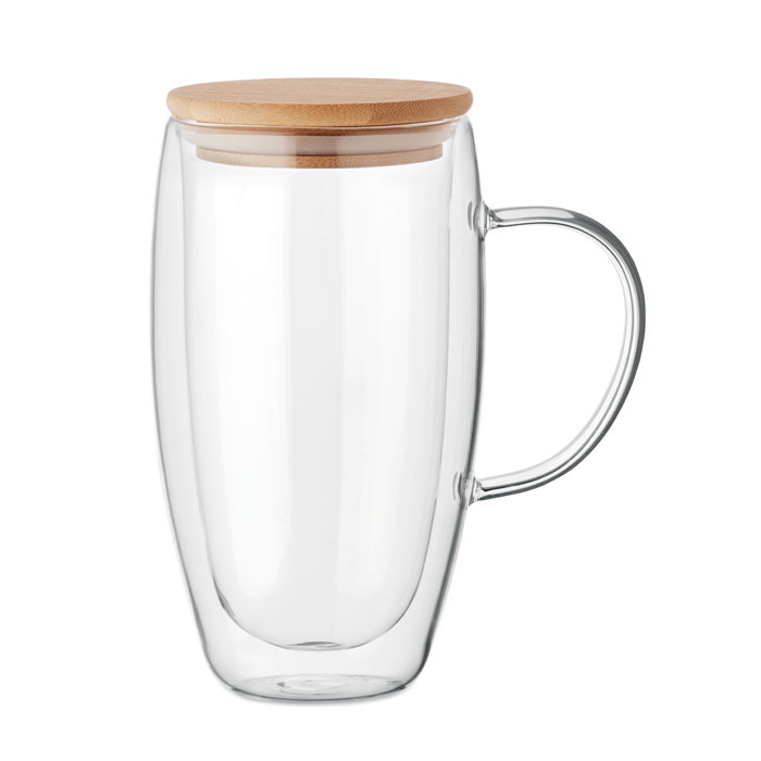 EXISTING NAME Mug en verre double paroi 450ml
