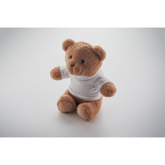Picture of Teddy bear with t-shirt 23 cm