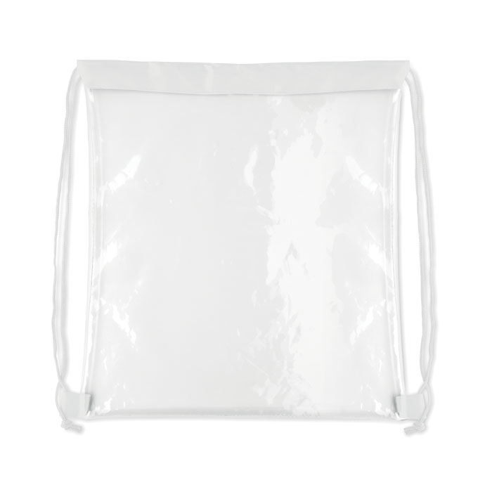 Picture of Transparent drawstring bag