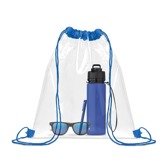 Picture of Transparent drawstring bag