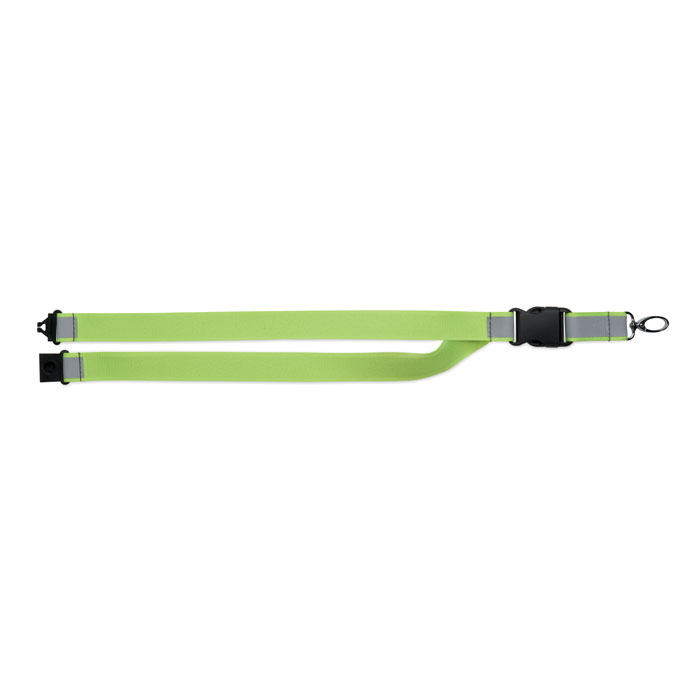 Picture of Reflective RPET lanyard