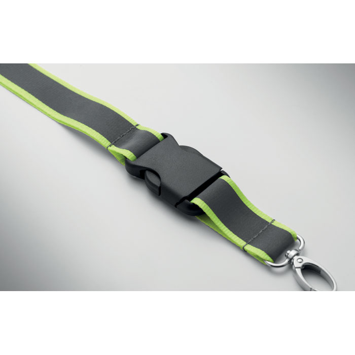Picture of Reflective RPET lanyard