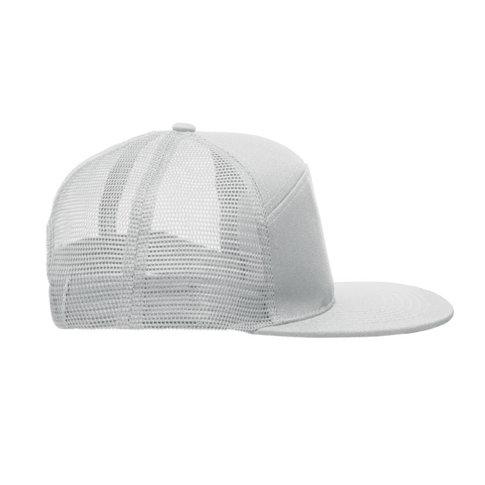 Picture of 7 panel flat visor cap