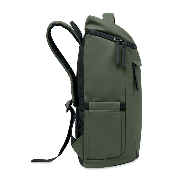 15" PU laptop backpack