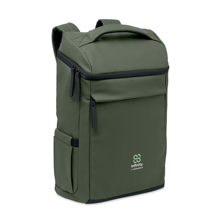 15" PU laptop backpack