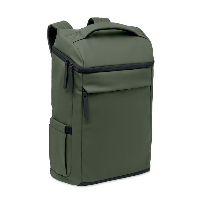 15" PU laptop backpack