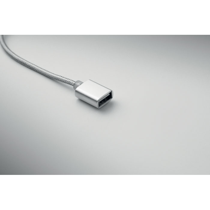 3-in-1 charging cable keyring