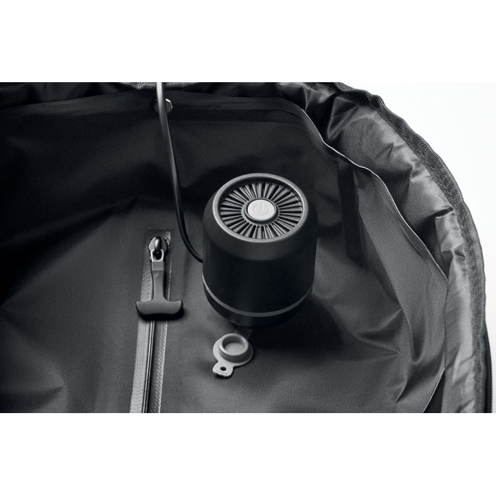 RPET backpack w/vacuum bag 18L