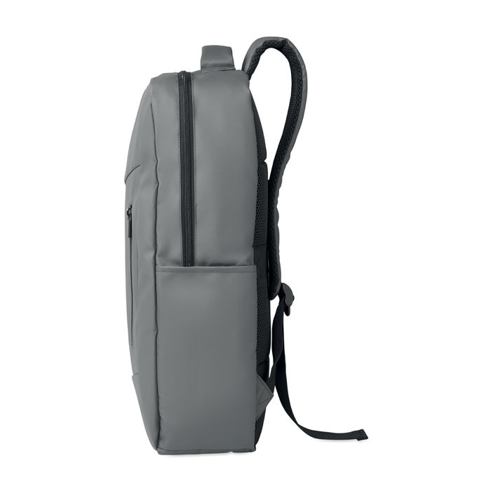 15" PU RPET laptop backpack