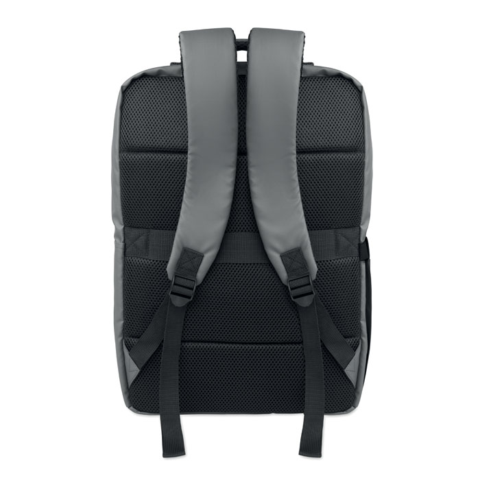 15" PU RPET laptop backpack
