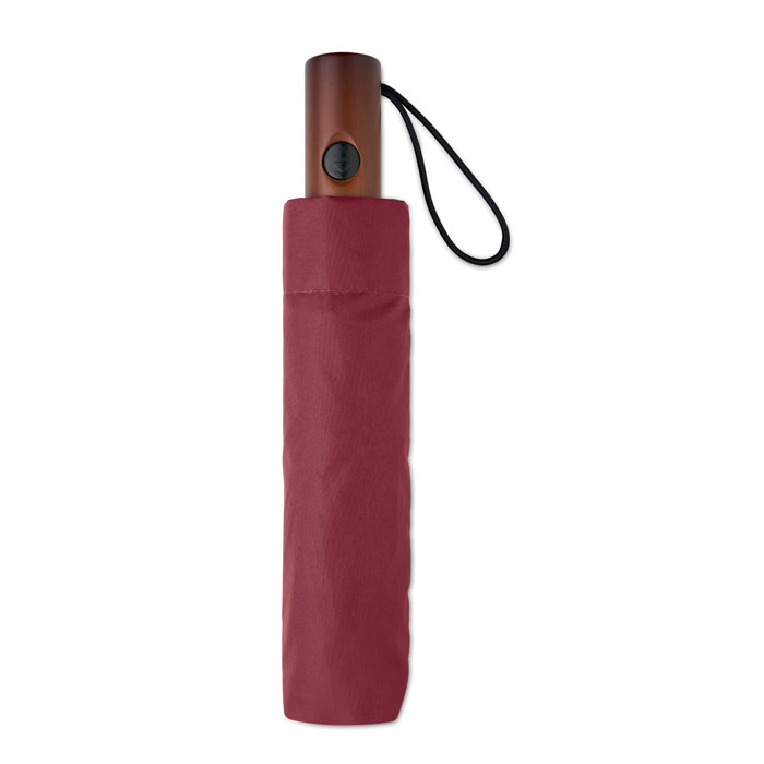 21" auto umbrella wood handle