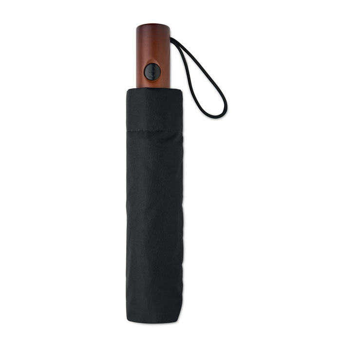 21" auto umbrella wood handle