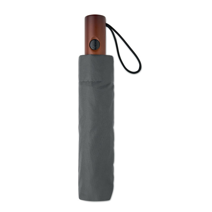 21" auto umbrella wood handle