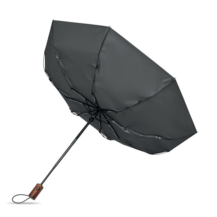 21" auto umbrella wood handle