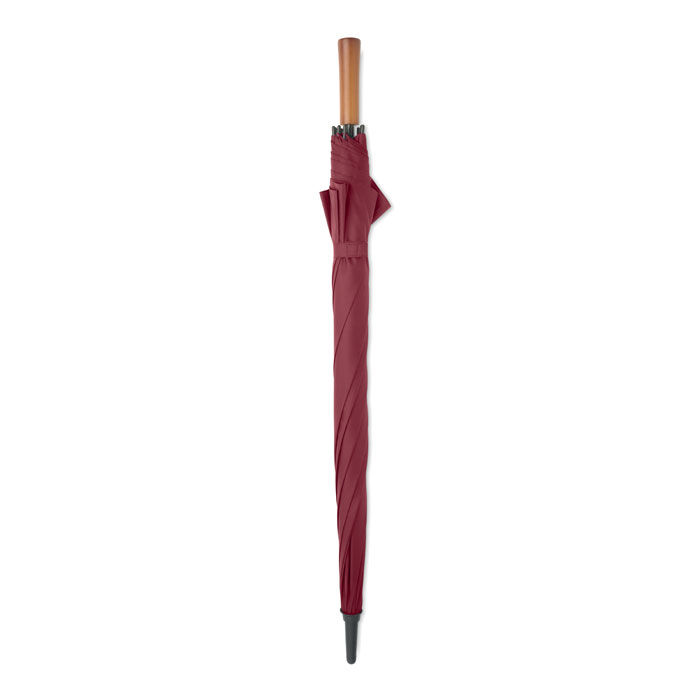 27" auto umbrella wood handle
