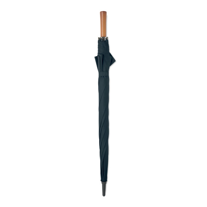 27" auto umbrella wood handle