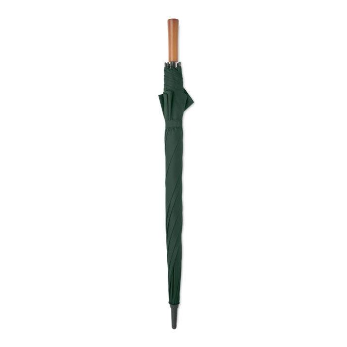 27" auto umbrella wood handle