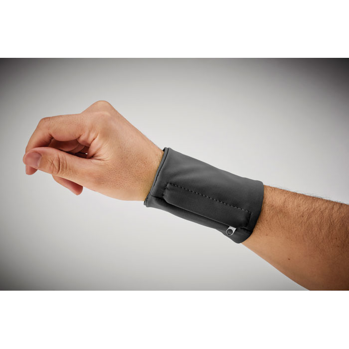 MO6177-03 LOOPBAND Zippered lycra wristband MO6177-03 LOOPBAND Zippered lycra wristband