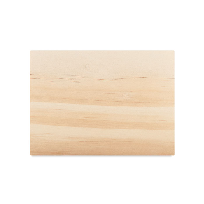 MO6482-40 SEQUOIA Wooden memo cube 600 plain MO6482-40 SEQUOIA Wooden memo cube 600 plain
