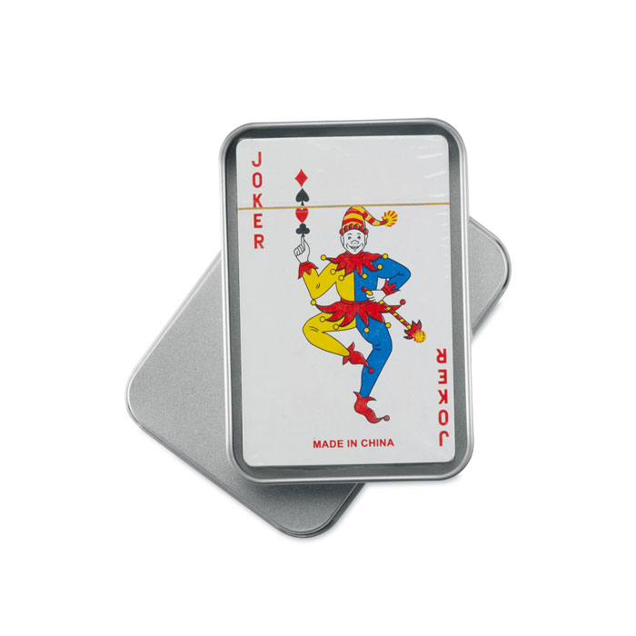 MO7529-16 AMIGO Playing cards in tin box MO7529-16 AMIGO Playing cards in tin box