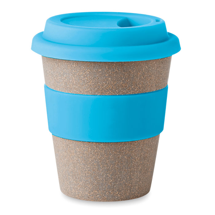 Vaso en fibra de bambú / PP Astoria+ turquesa