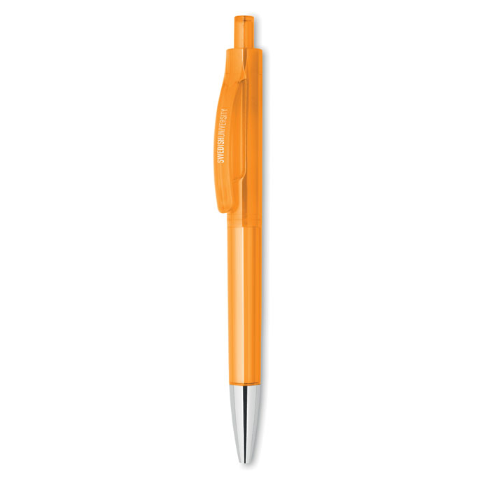 MO8813-29 LUCERNE Transparent push button pen MO8813-29 LUCERNE Transparent push button pen