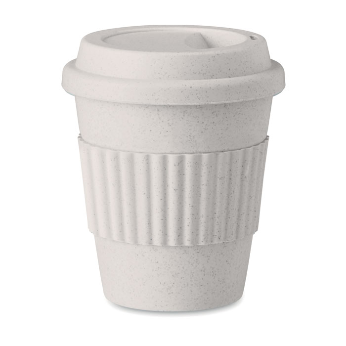 Vaso en fibra de bambú / PP Astorialux blanco