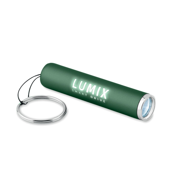 Plastic light up logo torch