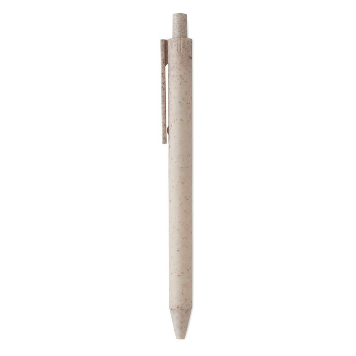 Stylo poussoir blé paille