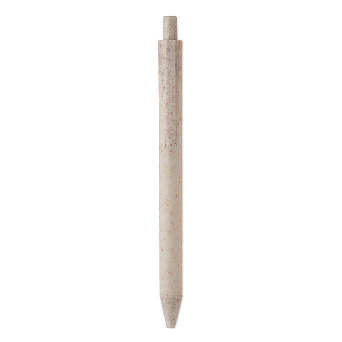 Stylo poussoir blé paille