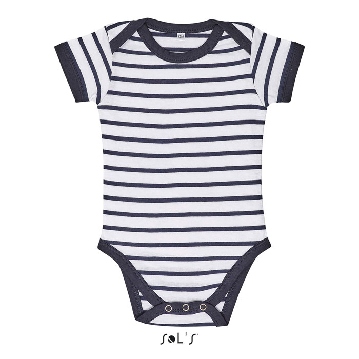 MILES BABY — White/Navy