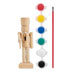 Notenkrakerfiguur schilderset