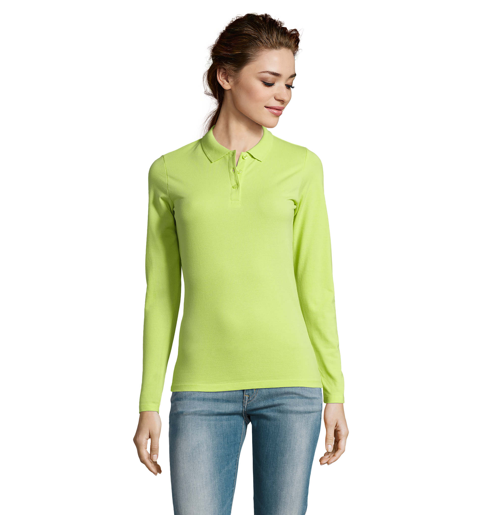 PERFECT DAMES LSL POLO 180 PERFECT LSL WOMEN