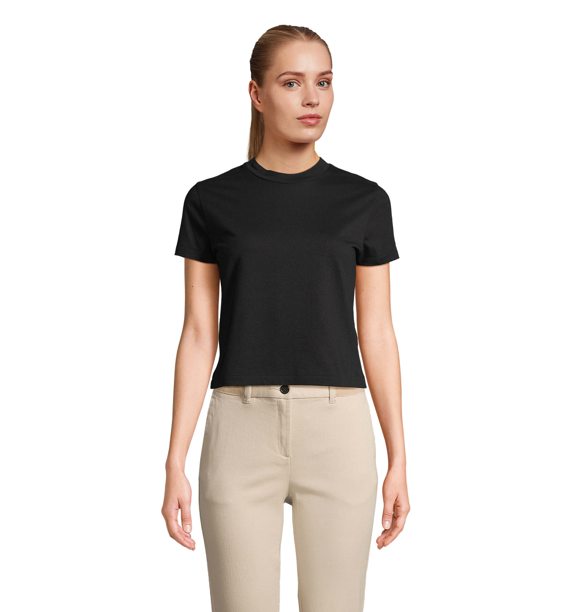 LILIA WOMEN CROPPED T-SHIRT