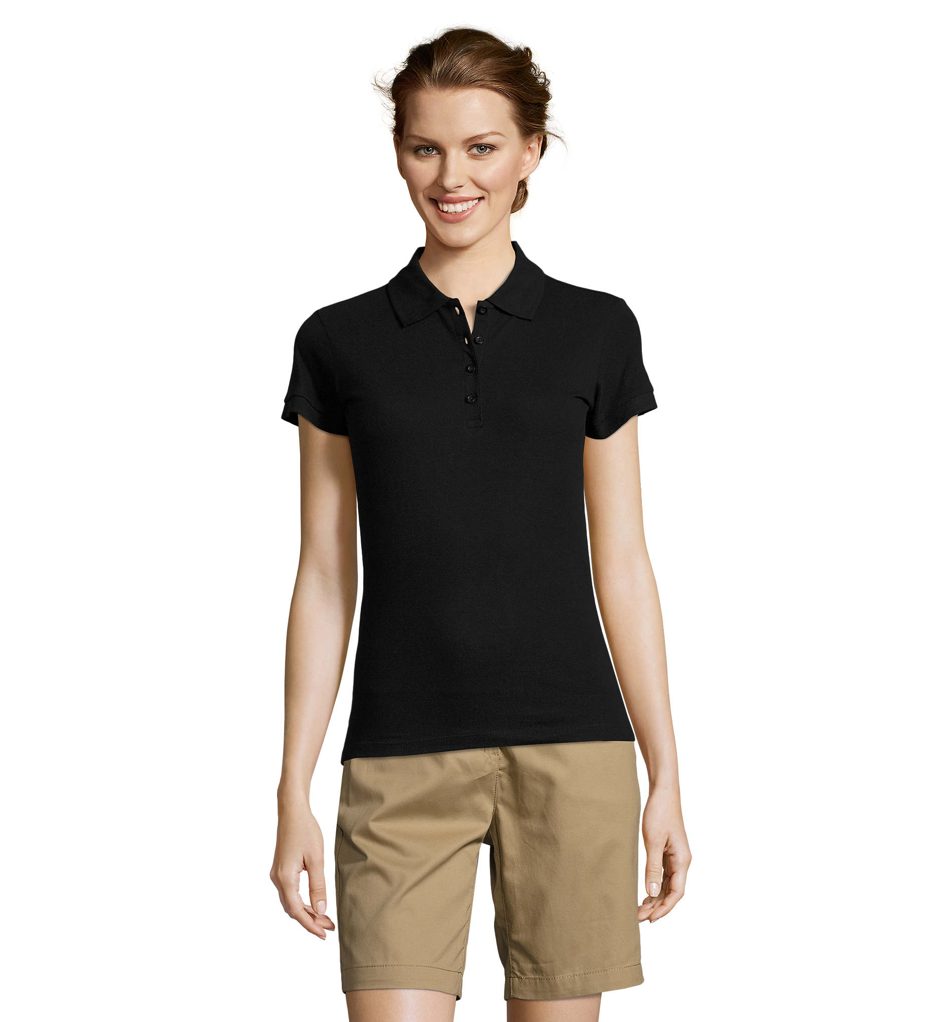PEOPLE POLO FEMME 210